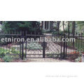 wrought iron fence